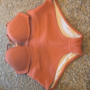 Pink swimsuit  size xl